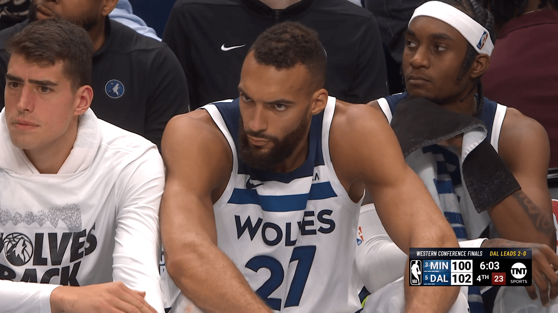 Rudy Gobert et les Wolves au bord du précipice