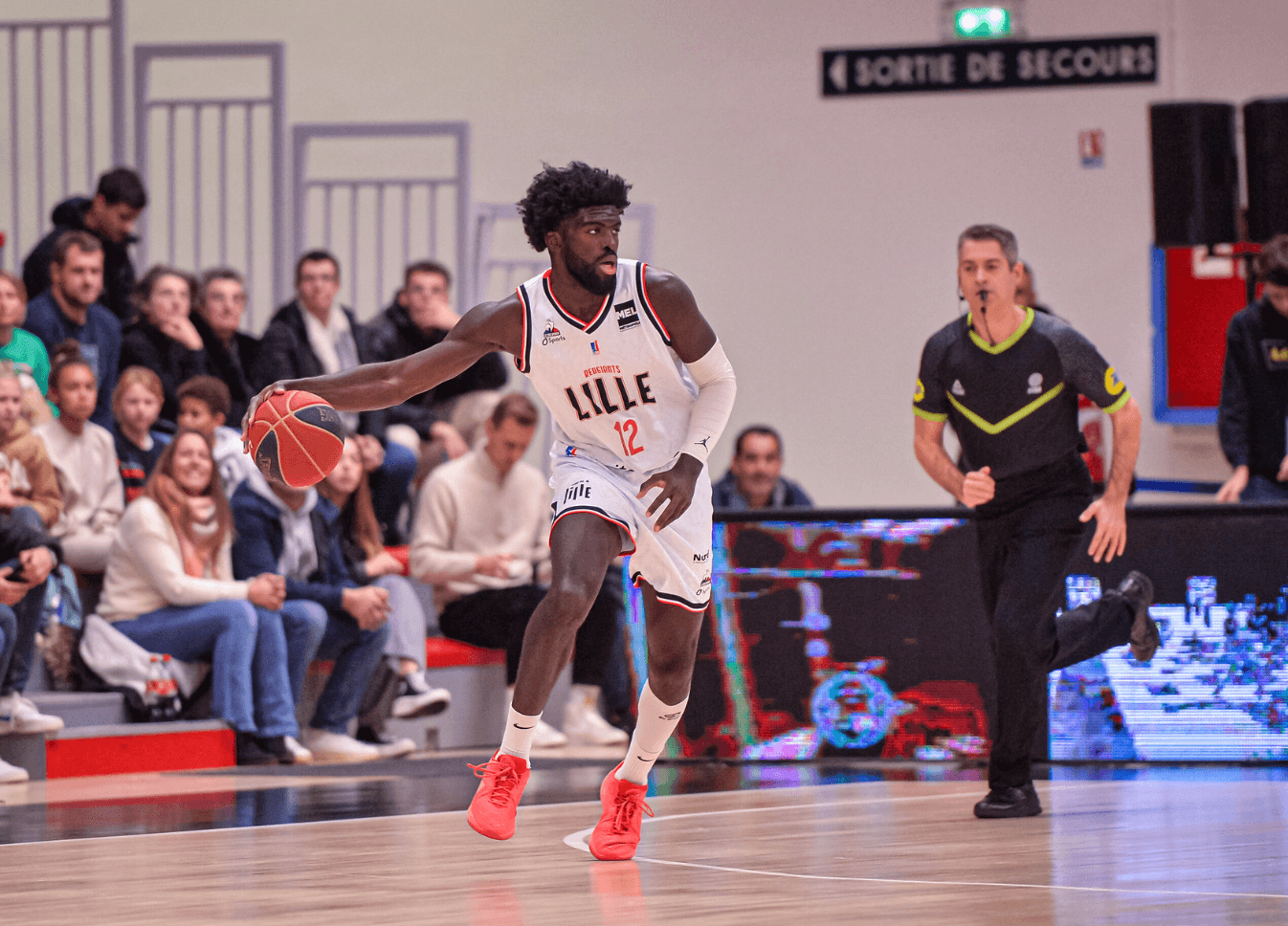 Partenaire d’entraînement, Jacques Eyoum a convaincu Antibes