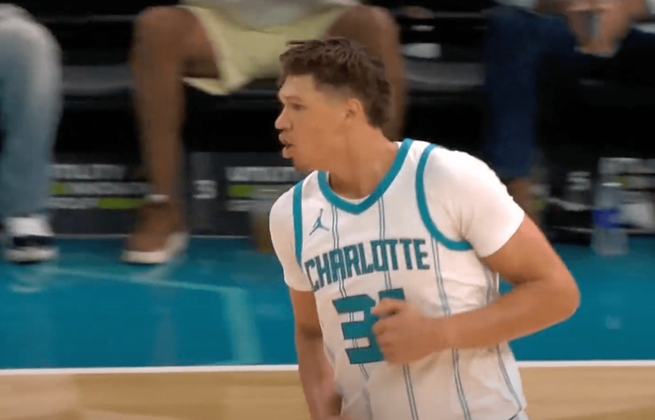 Présaison : Tidjane Salaün très adroit pour ses débuts avec les Charlotte Hornets