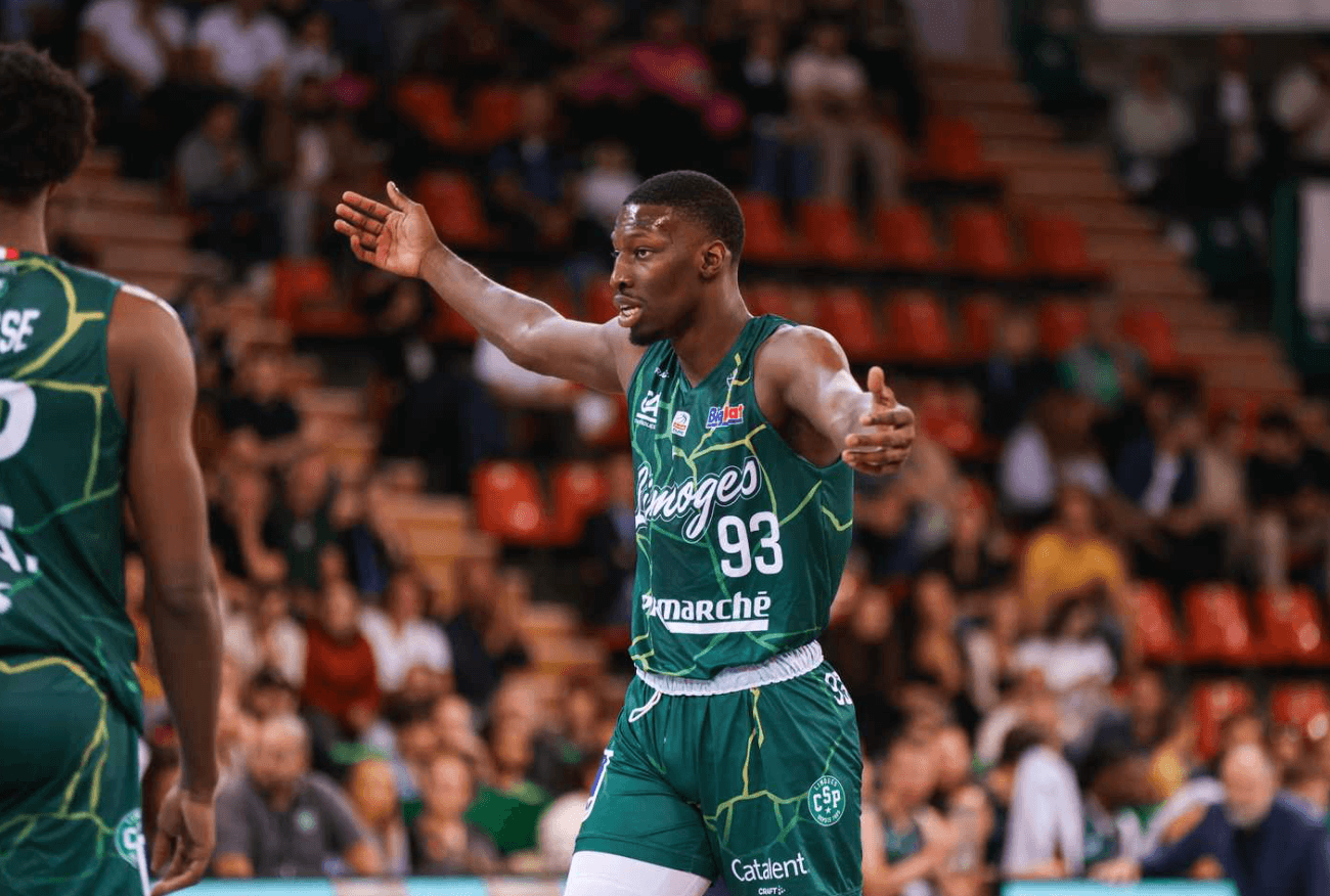 Mohamed Diarra signe ses vrais débuts avec Limoges : « J’ai tardé à avoir mon moment mais il est arrivé »