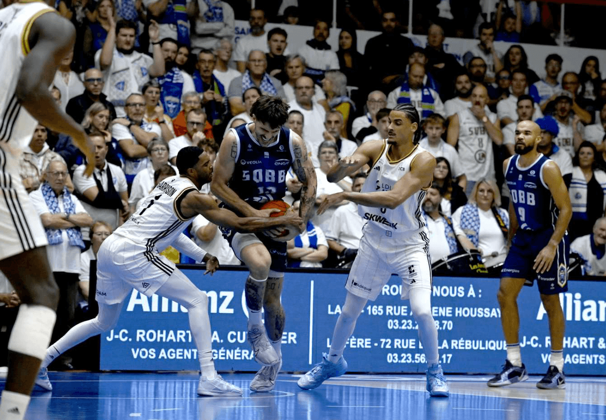 Costaud, l’ASVEL n’a laissé aucun espoir à Saint-Quentin
