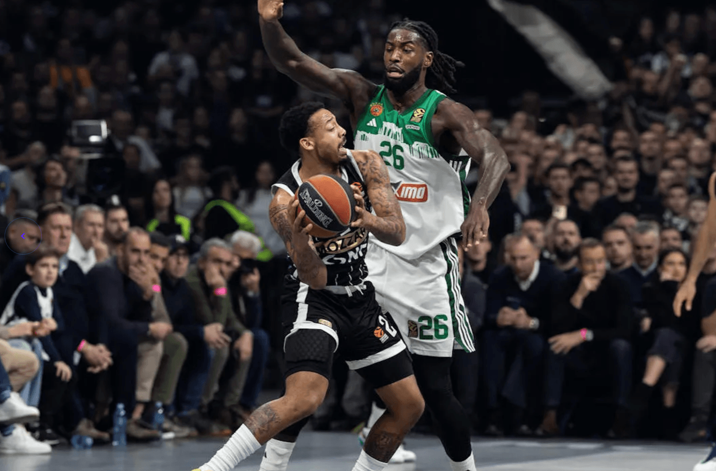 Un 2e retour gâché pour Mathias Lessort chez le Partizan, Jaylen Hoard n’empêche pas la remontada de Barcelone