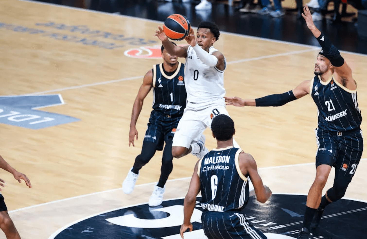 L’ASVEL réalise l’exploit : battre Paris et mettre fin à ses 10 victoires consécutives !