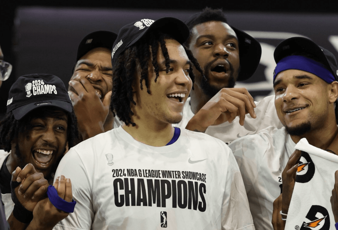 En G-League, déjà un premier titre pour Pacôme Dadiet aux États-Unis !