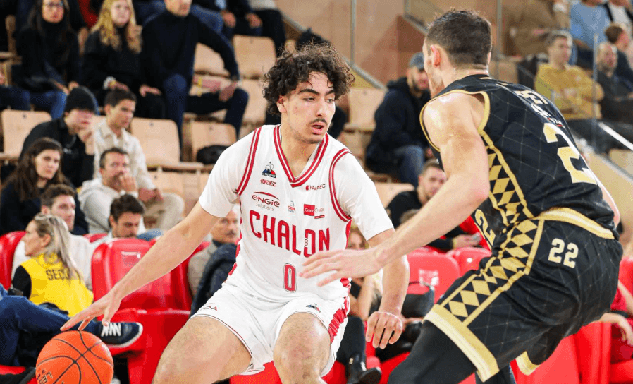 À Monaco, Akram Naji a livré sa première perf’ significative avec l’Élan Chalon