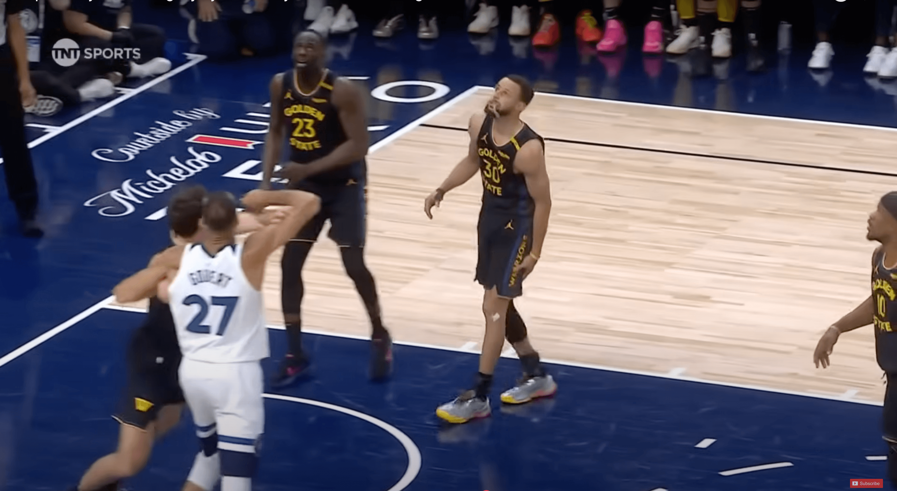 Entame poussive pour Rudy Gobert et les Wolves, Stephen Curry blessé