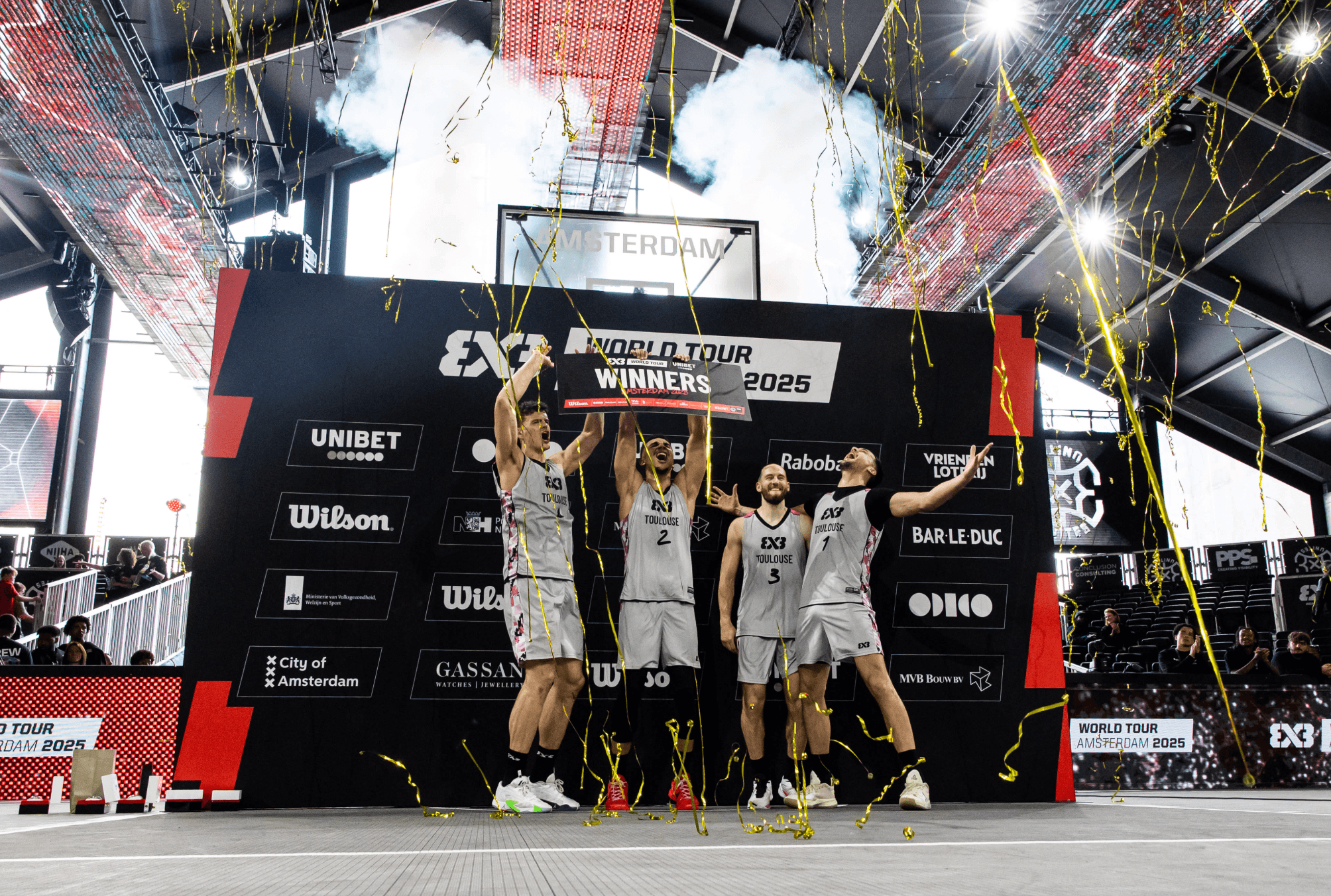 La Team Toulouse remporte déjà son premier Masters 3×3