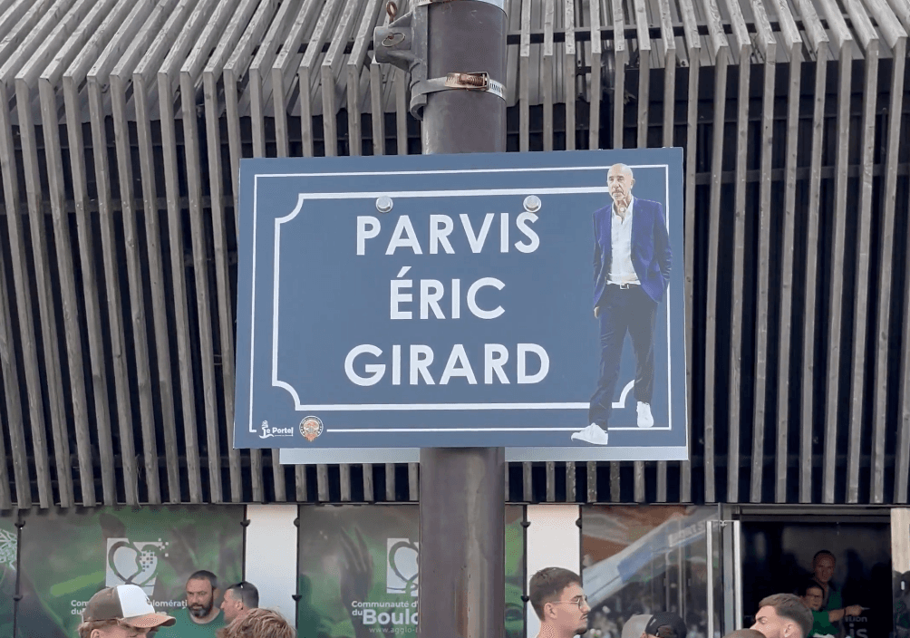 L’ESSM Le Portel honore Eric Girard avec le parvis du Chaudron à son nom