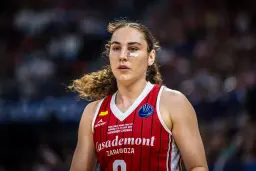 Carla Leite a donné de sa personne lors du Final 6 de l'EuroLeague, pour aller chercher la troisième place, avant de partir rejoindre Portland en WNBA