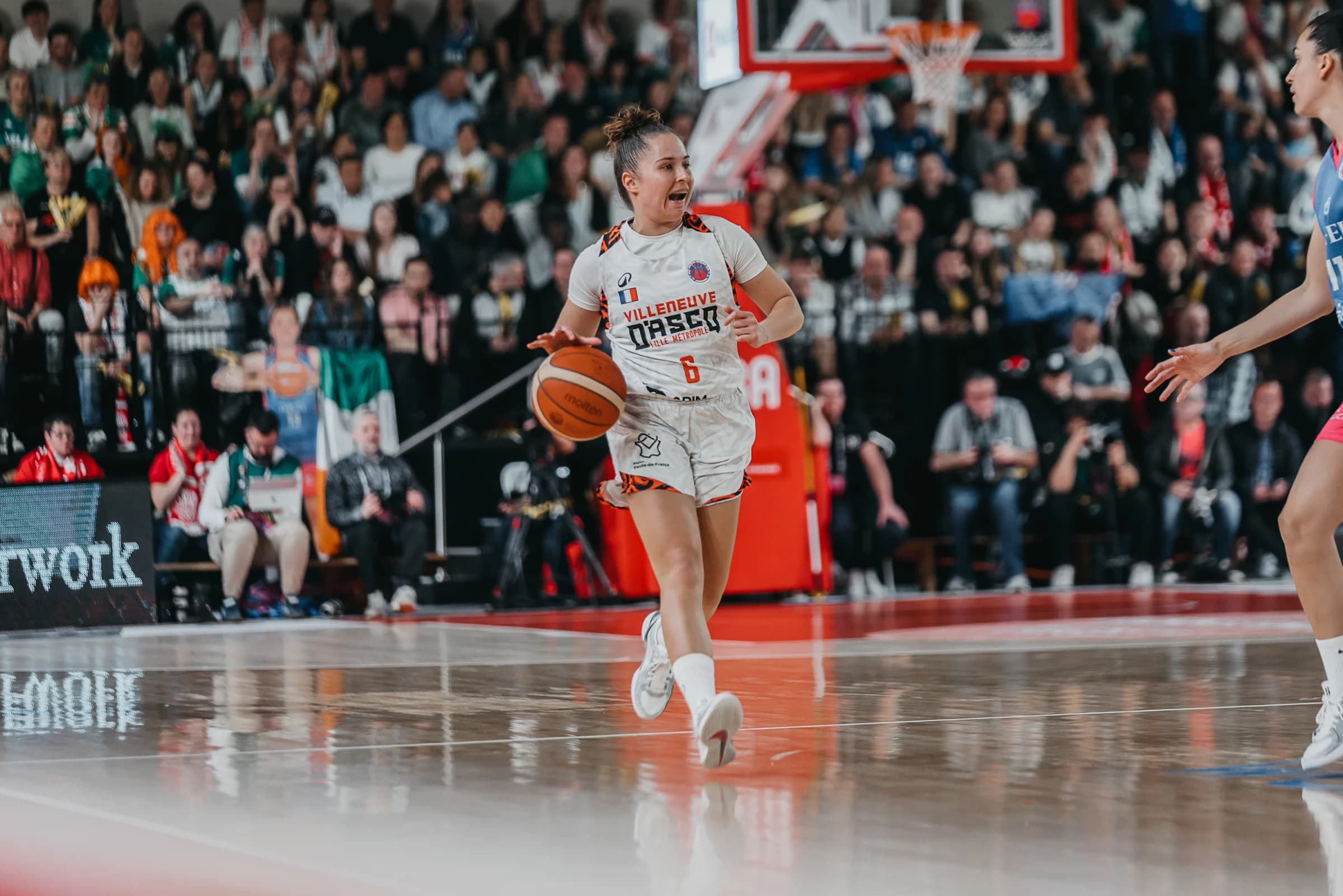 Caroline Hériaud va jouer son dernier match avec Villeneuve-d’Ascq, avant de partir à l’étranger