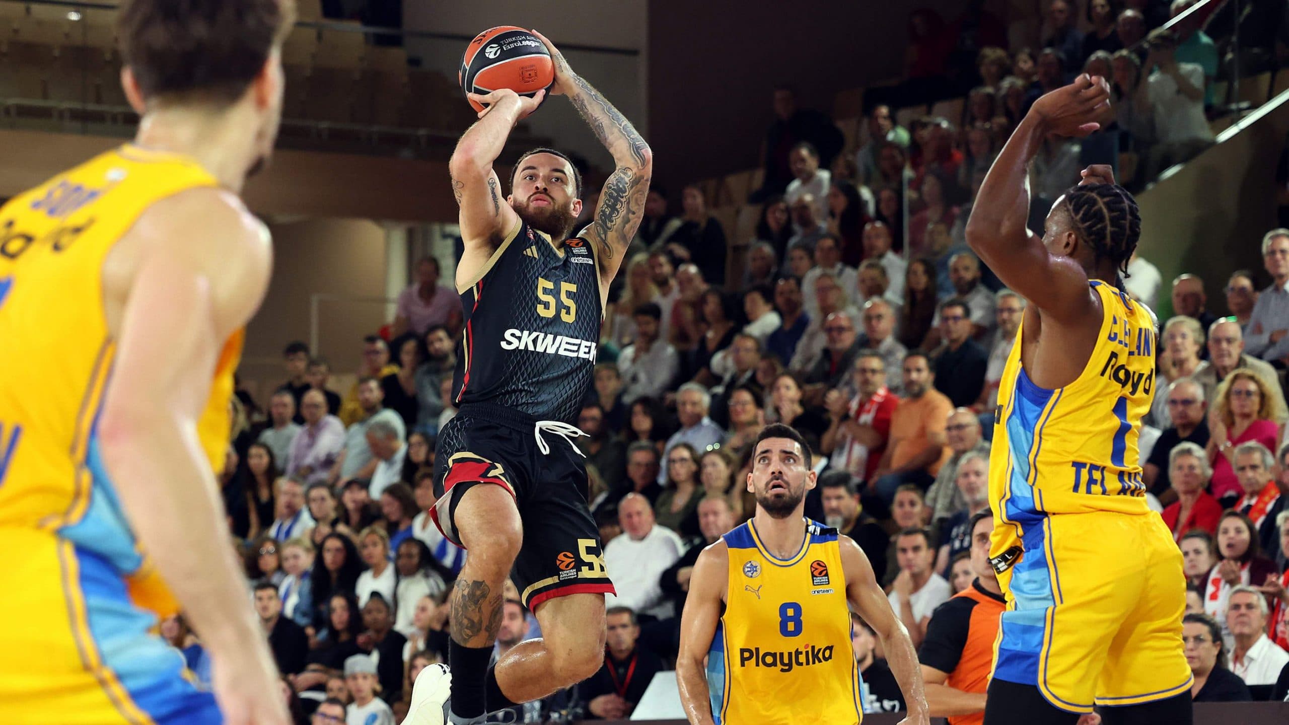 L’AS Monaco impressionne contre le Maccabi Tel-Aviv