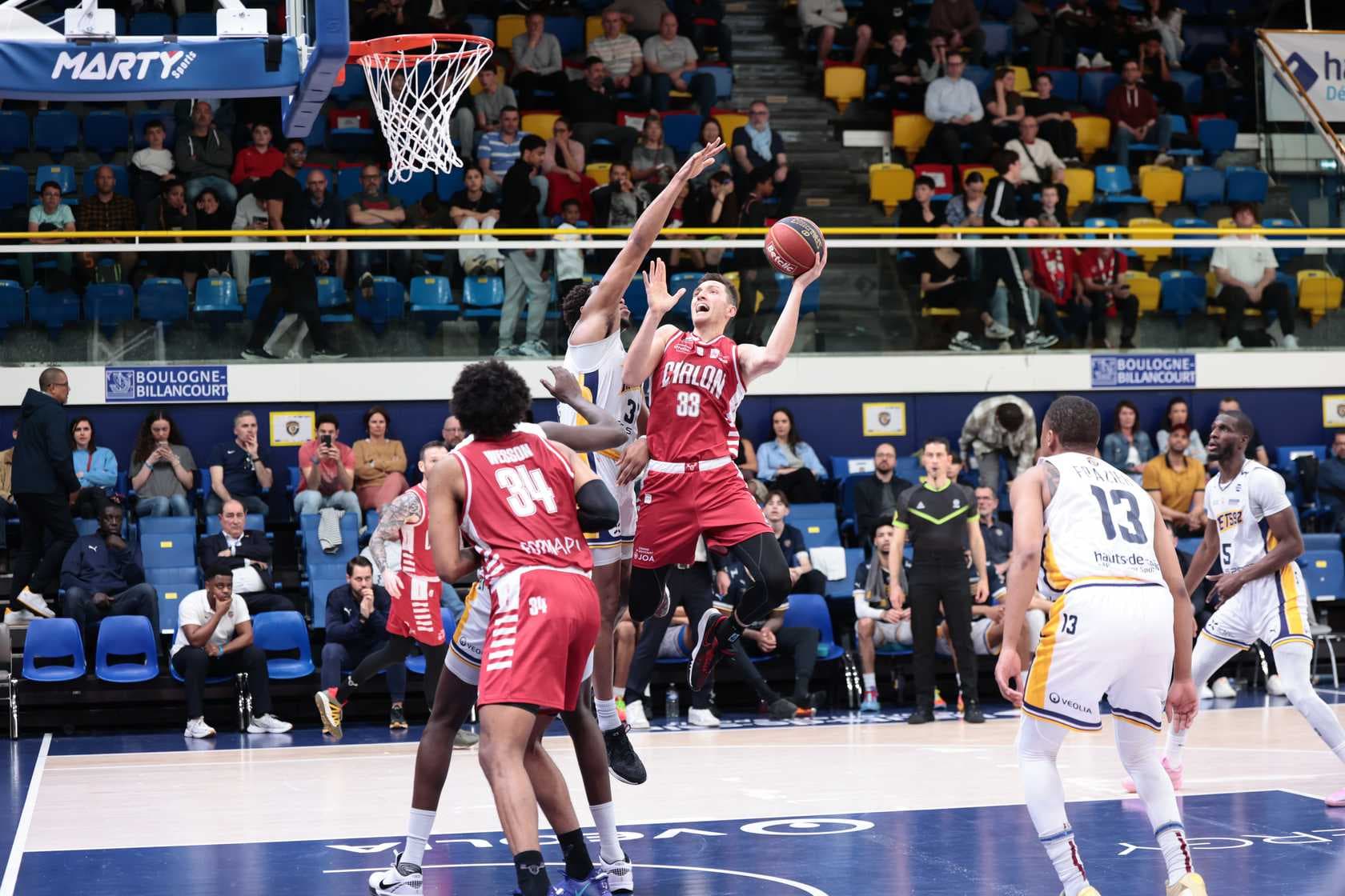 L’Élan Chalon se donne de l’air et envoie Boulogne-Levallois en Pro B !