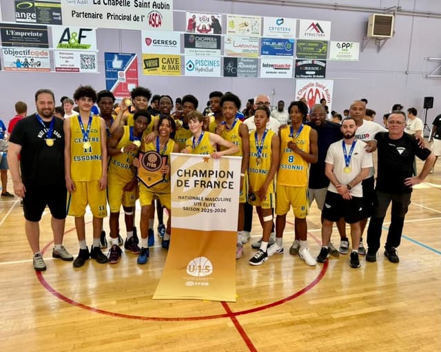 L’Île-de-France toujours devant : la CTC Centre Essonne et Marne-la-Vallée sont champions de France en U15