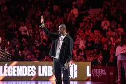 Charles Kahudi lors de l'annonce de sa retraite le vendredi 20 février lors de Paris - Bourg à la Leaders Cup 2026