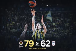 Nando De Colo continue de régaler depuis son retour au Fenerbahçe Istanbul