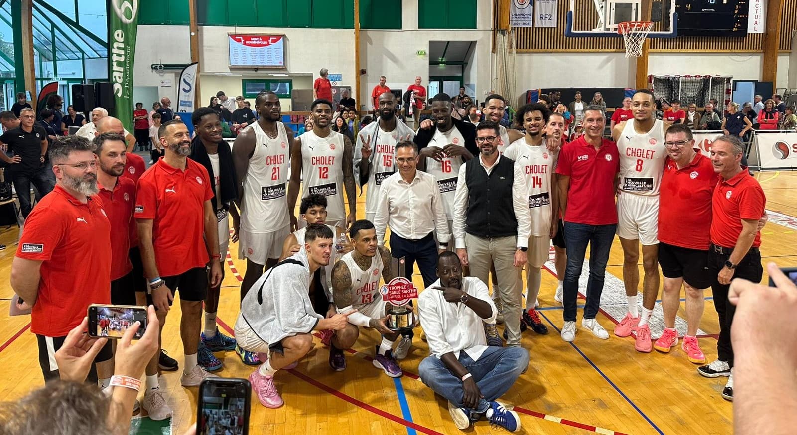 Cholet écrase Le Mans et s’offre un match référence avant la reprise