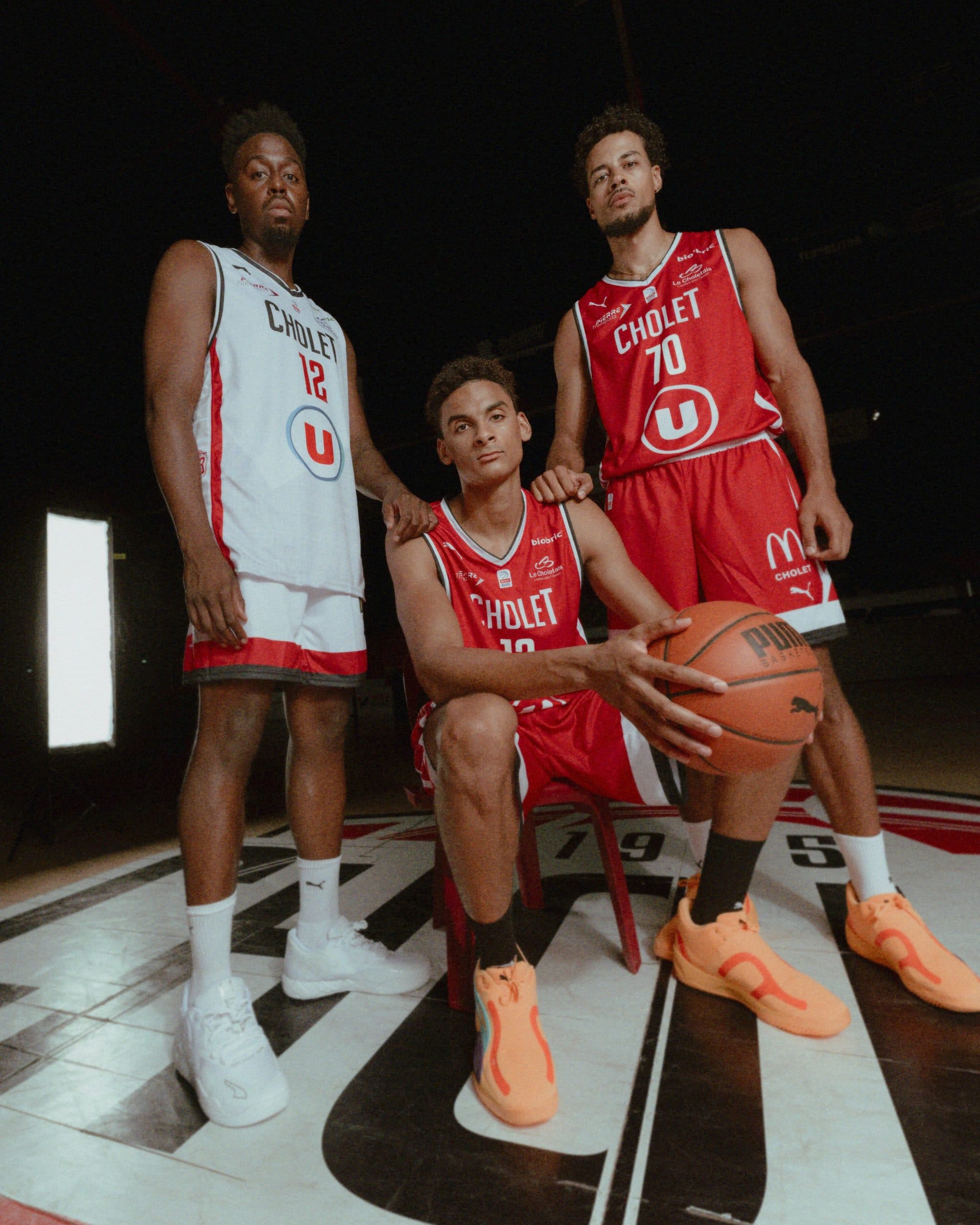 Cholet présente ses maillots 2022