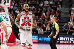 Chris Johnson, ici avec la JL Bourg en 2019-2020, va-t-il jouer à Chalon