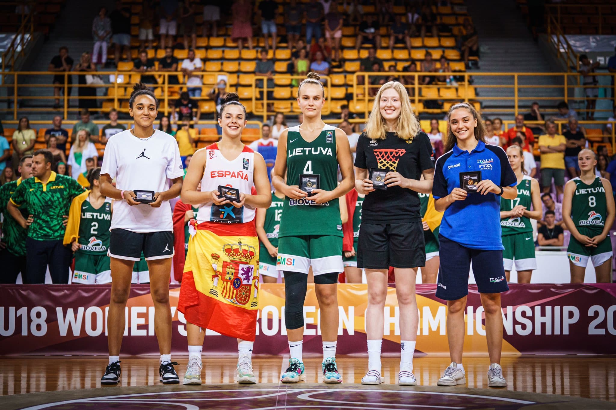 Euro U18 : Juste Jocyte MVP, Leila Lacan dans le cinq idéal