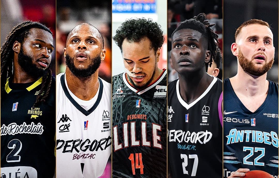 Le cinq idéal de la saison de Pro B 2023-2024