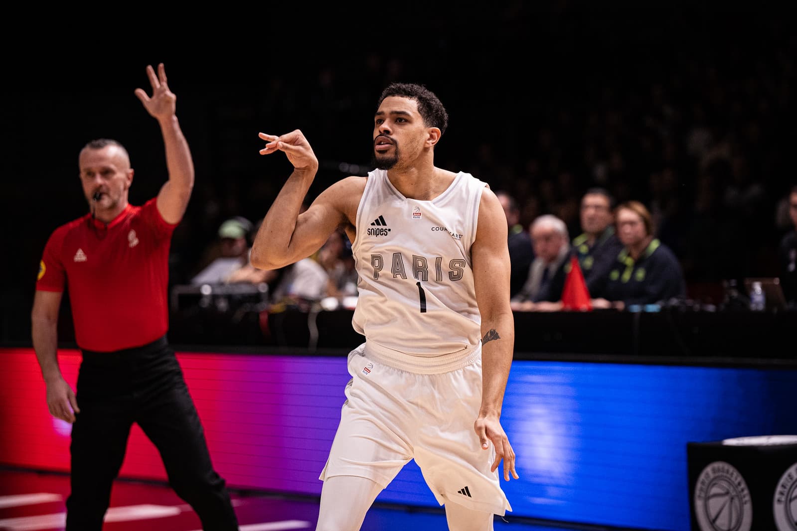 Collin Malcolm très incertain pour le match 3 de la série ASVEL – Paris