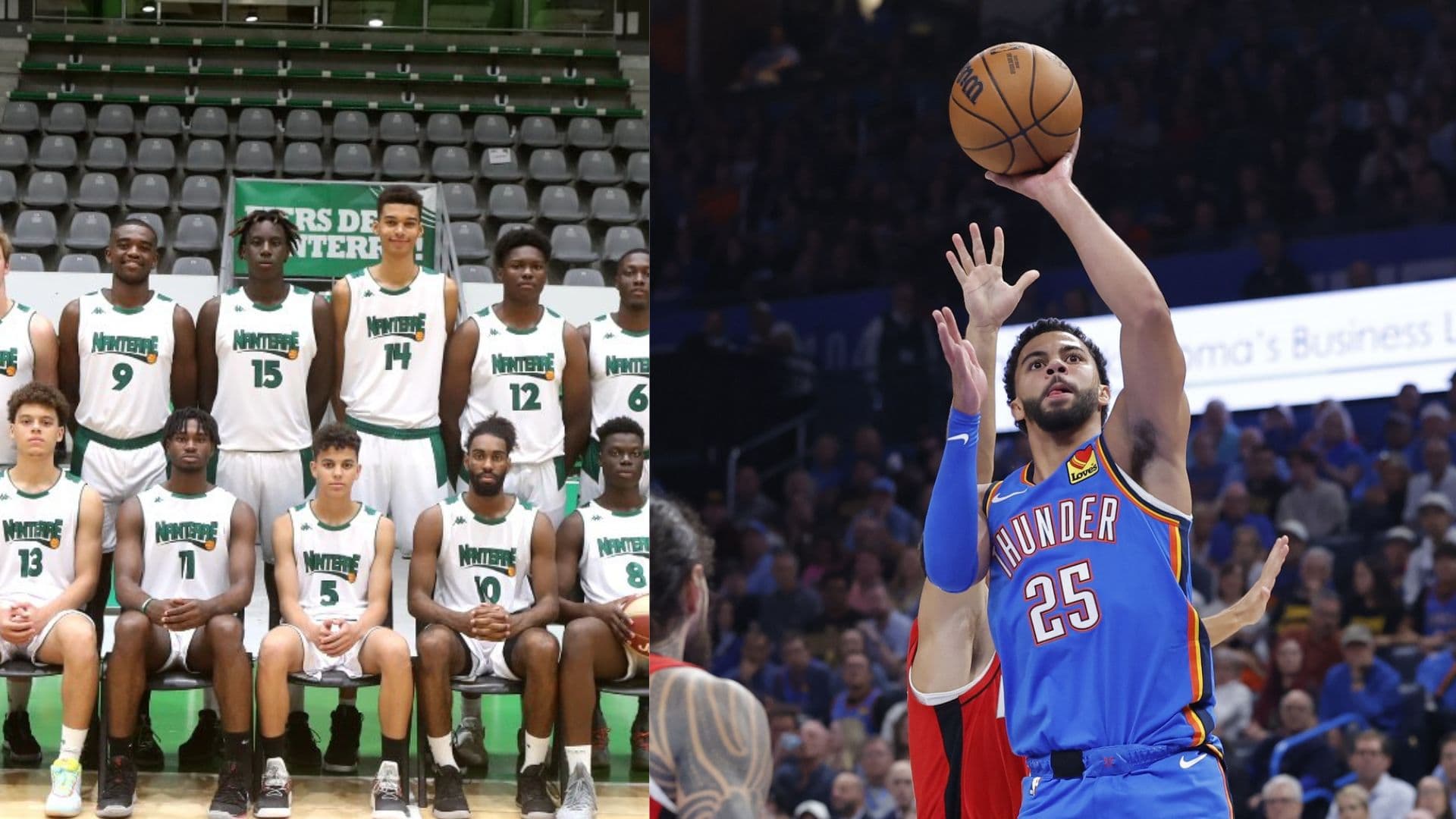 Un ancien Espoir de Nanterre, star du tournoi… d’Alençon, facteur X du champion NBA Oklahoma City !