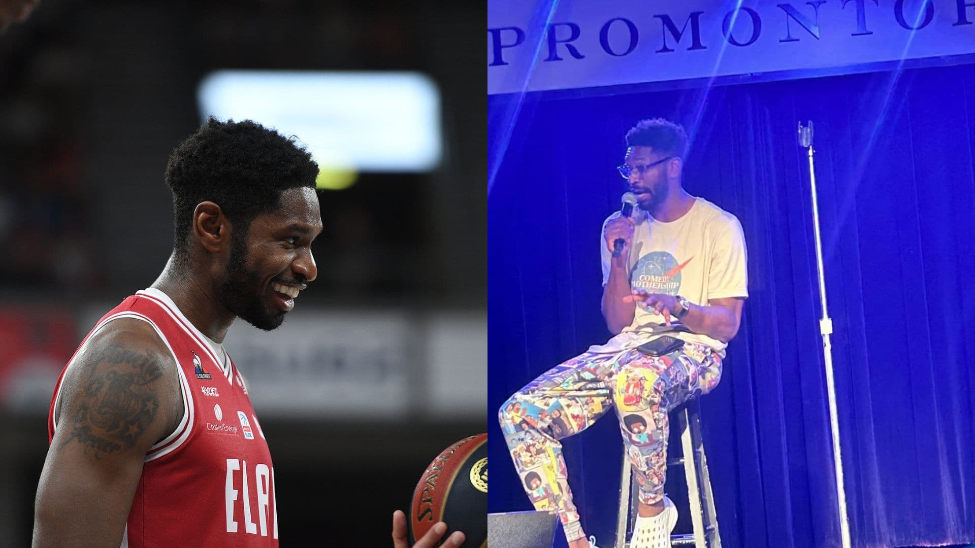 L’improbable double casquette de Brandon Paul : basketteur le jour, apprenti humoriste la nuit