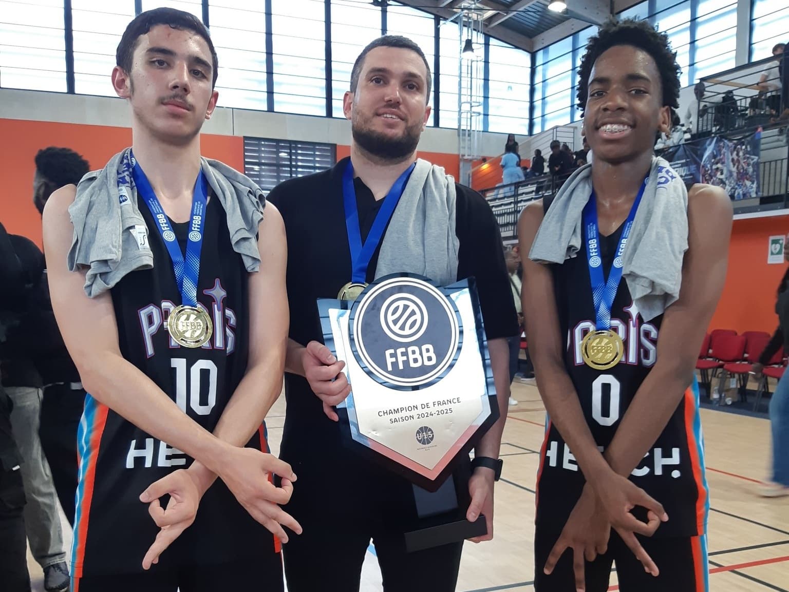 ITW Corentin Sauzeau, champion de France U15 avec Paris et retraité des parquets : « C’est une nouvelle étape qui commence »