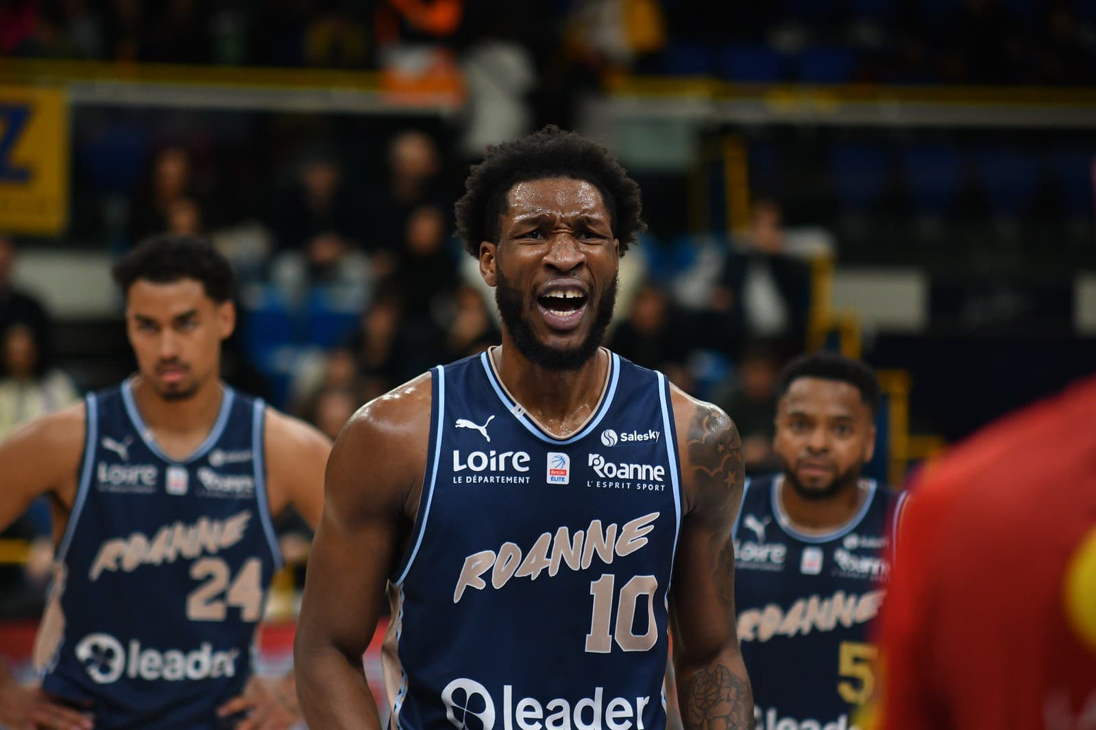 Roanne perd Cyril Langevine six semaines, blessé… sur le banc à Limoges