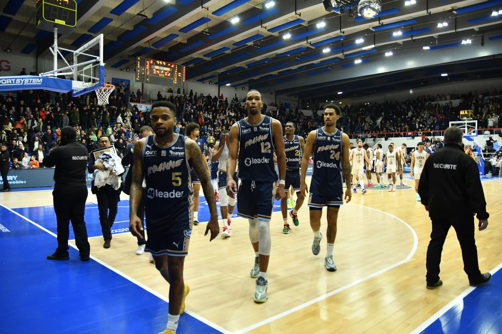 Roanne n’a pas eu gain de cause devant la Chambre d’Appel de la FFBB