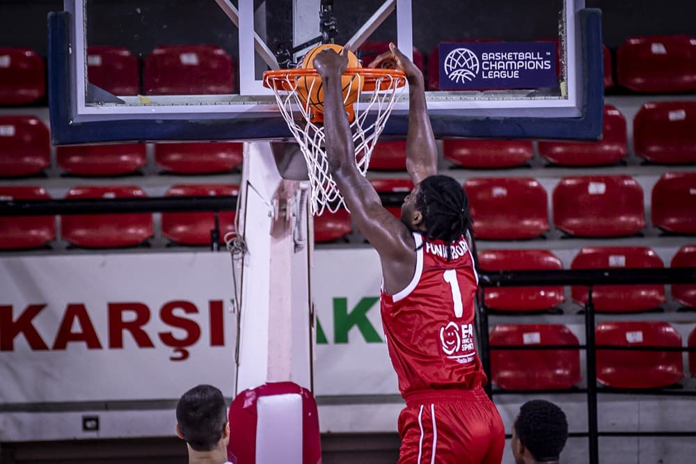 D.J. Funderburk et Manu Lecomte ensemble à l’Hapoel Eilat