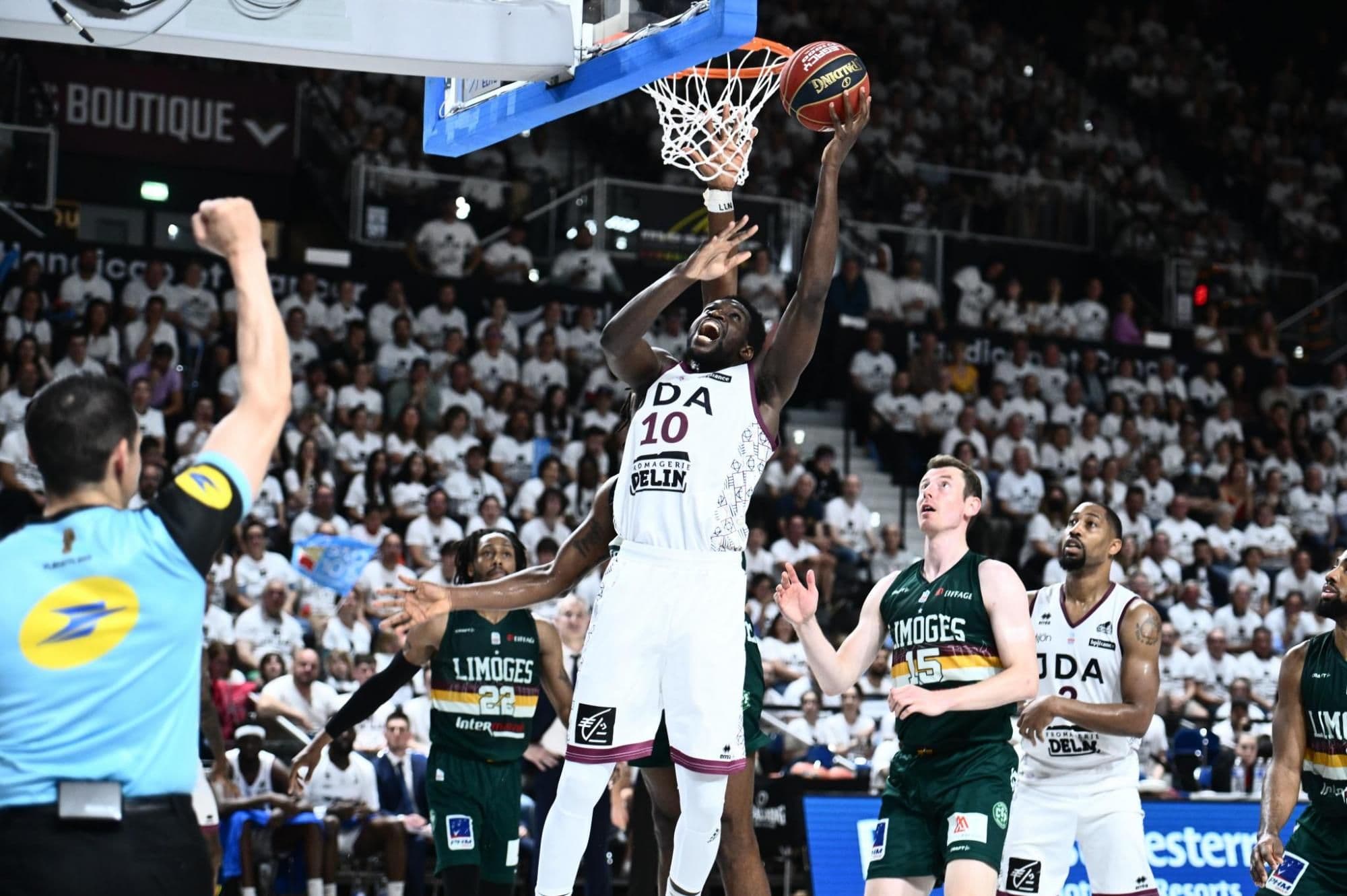 D’un cheveu, Dijon sort Limoges et atteint les demi-finales