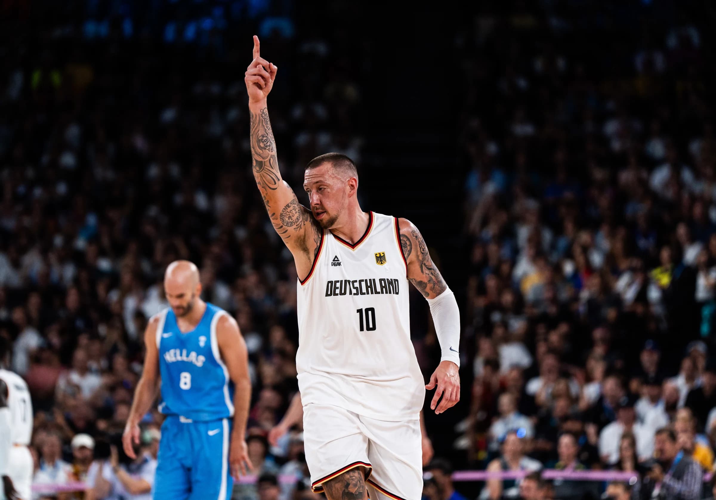 Avant d’arriver à Monaco, Daniel Theis va jouer avec l’Allemagne en février