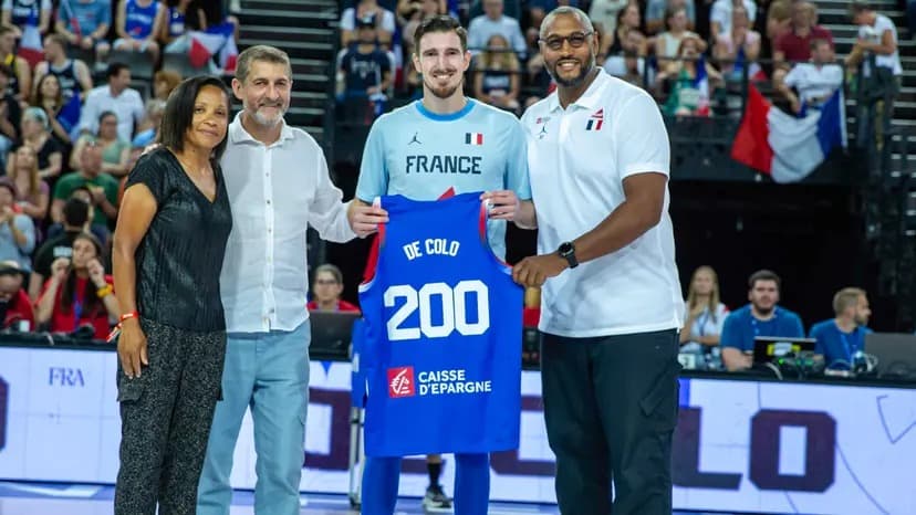 Le ‘Club des 200 sélections’ honoré à Bercy : « l’histoire du basket français va être fêtée avant tout » pour Frédéric Fauthoux