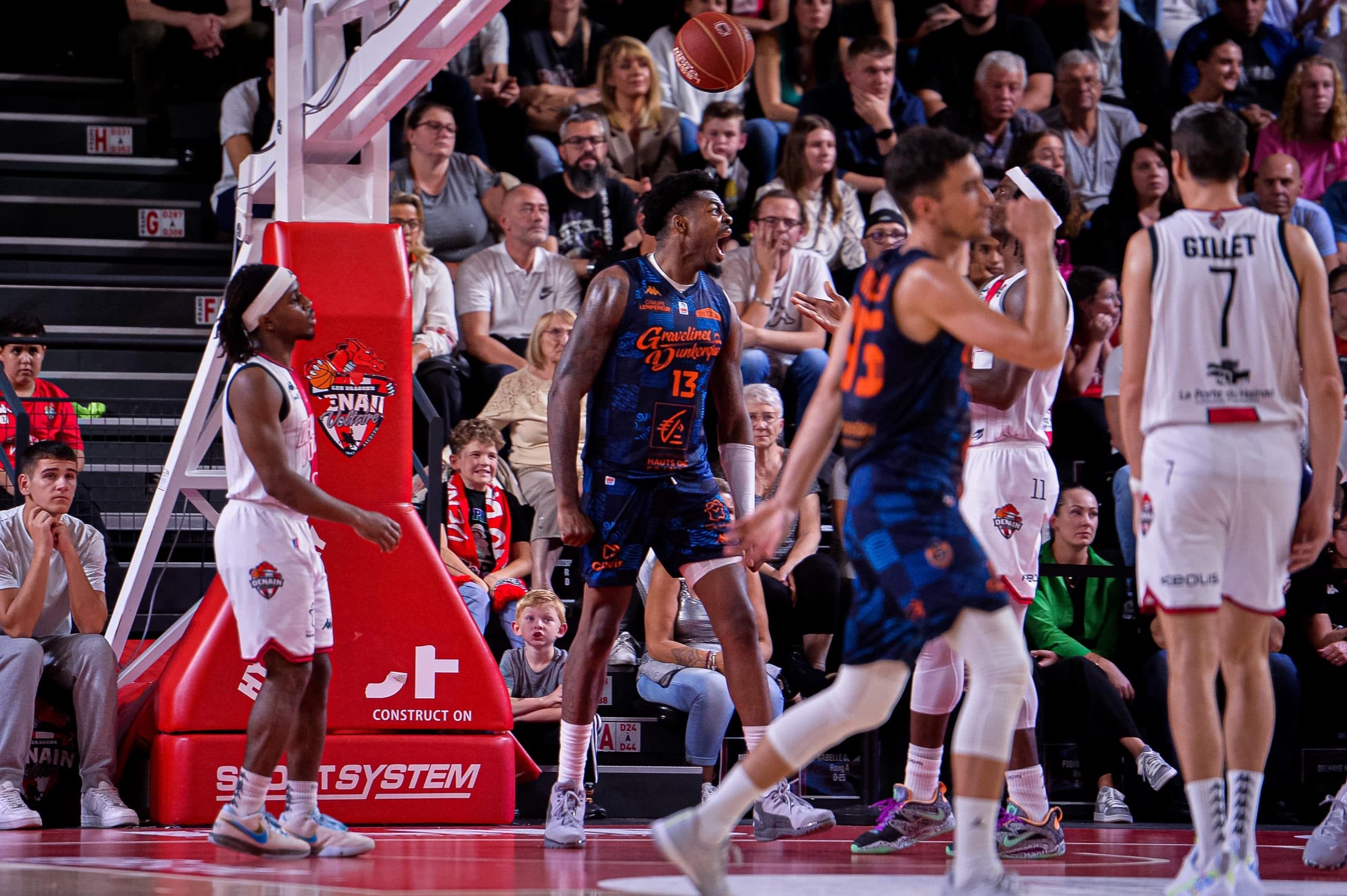 À Denain, le BCM Gravelines-Dunkerque retrouve un peu le sourire…