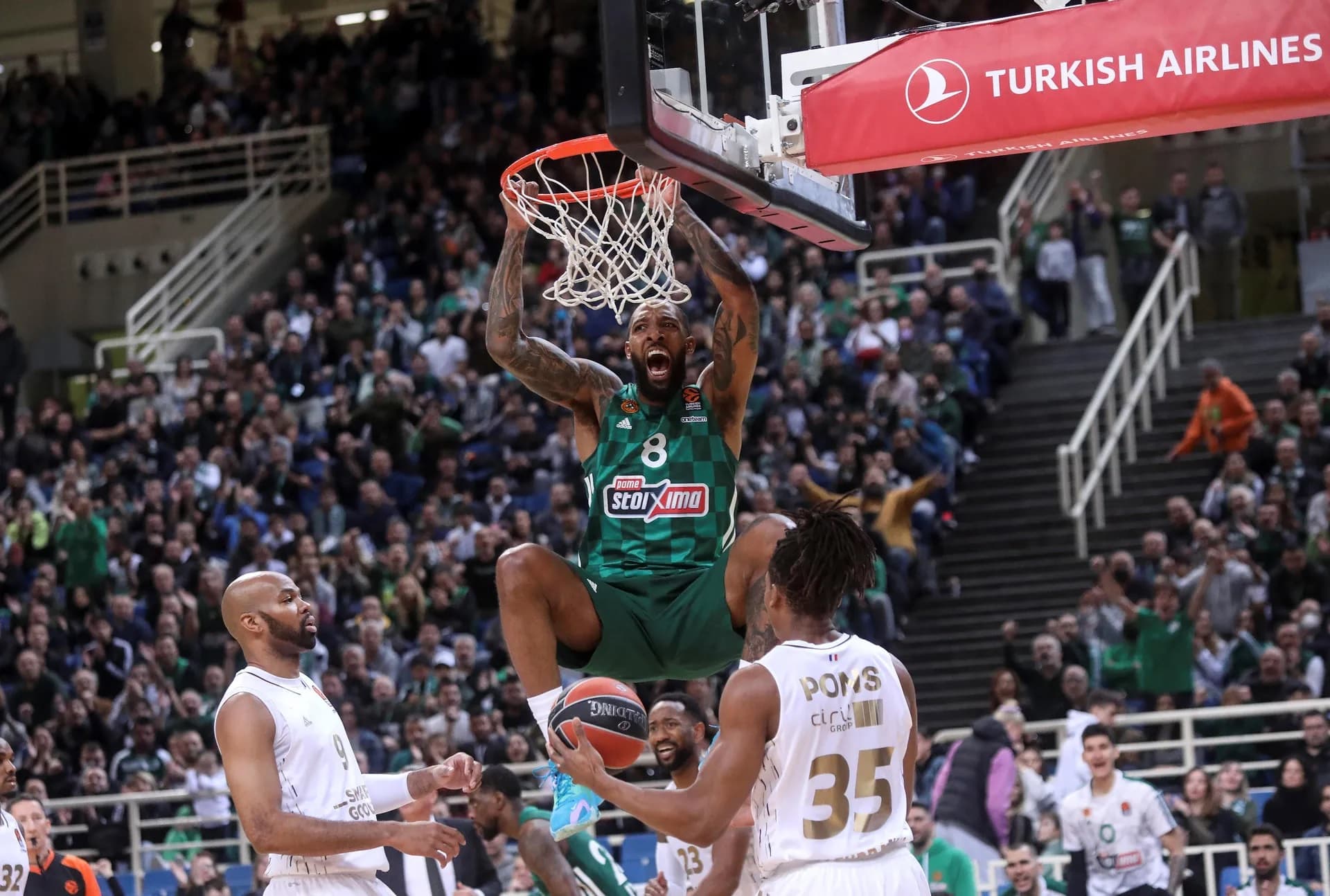 L’ASVEL sans solution chez le Panathinaikos