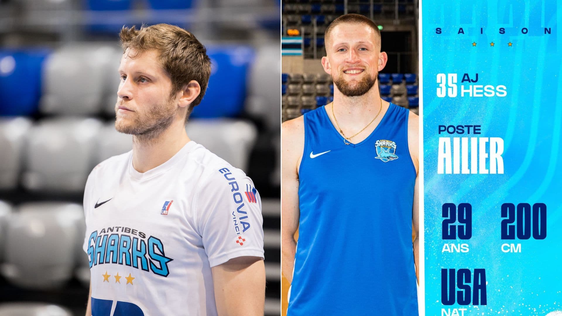 Officiel : Tim Derksen quitte Antibes, A.J. Hess le remplace