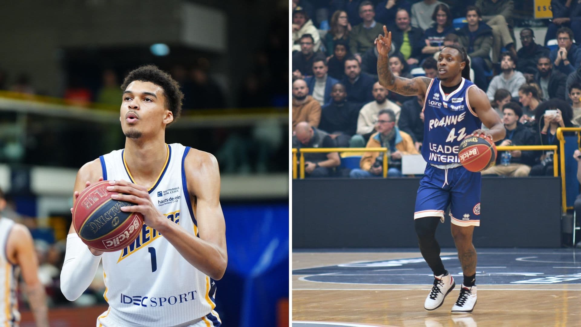 Victor Wembanyama meilleur marqueur et meilleur rebondeur, Stefan Moody meilleur passeur