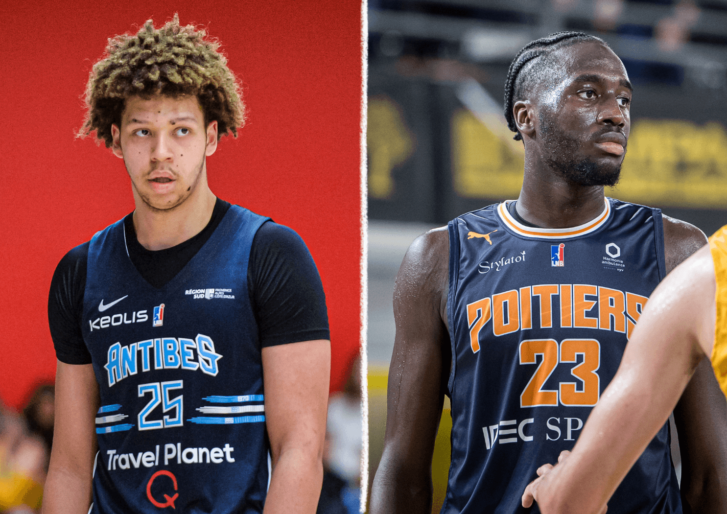 Non-qualifiés en playoffs, Zacharie Perrin (Antibes) et Mohamed Diawara (Poitiers) se tournent vers la Draft