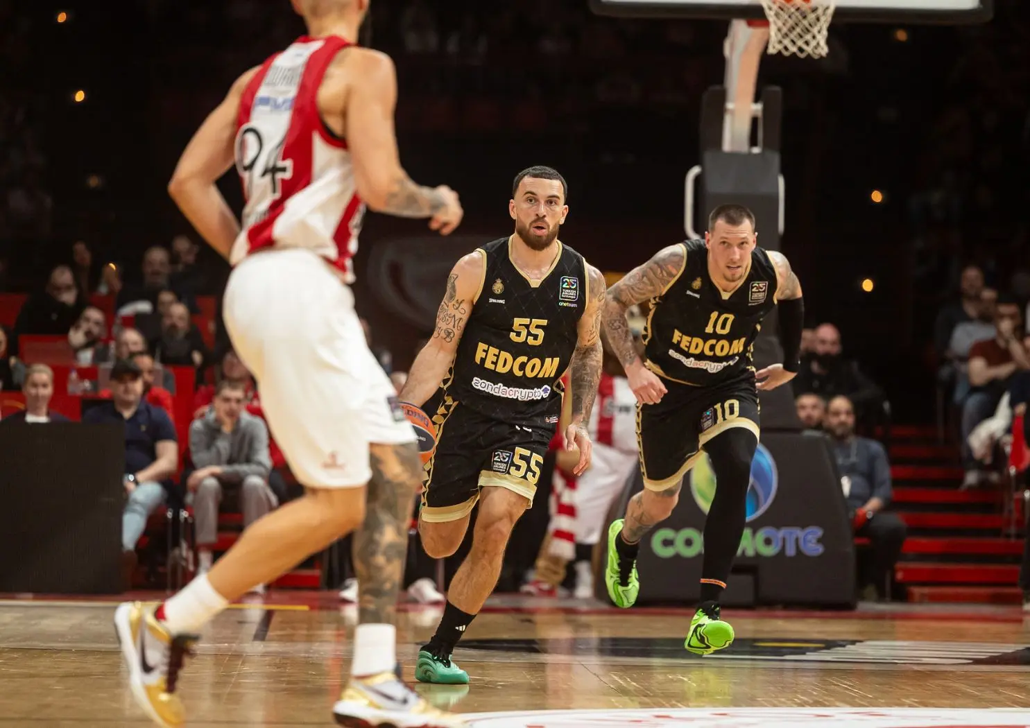 Pour la troisième fois de l’année, Monaco s’offre l’Olympiakos !