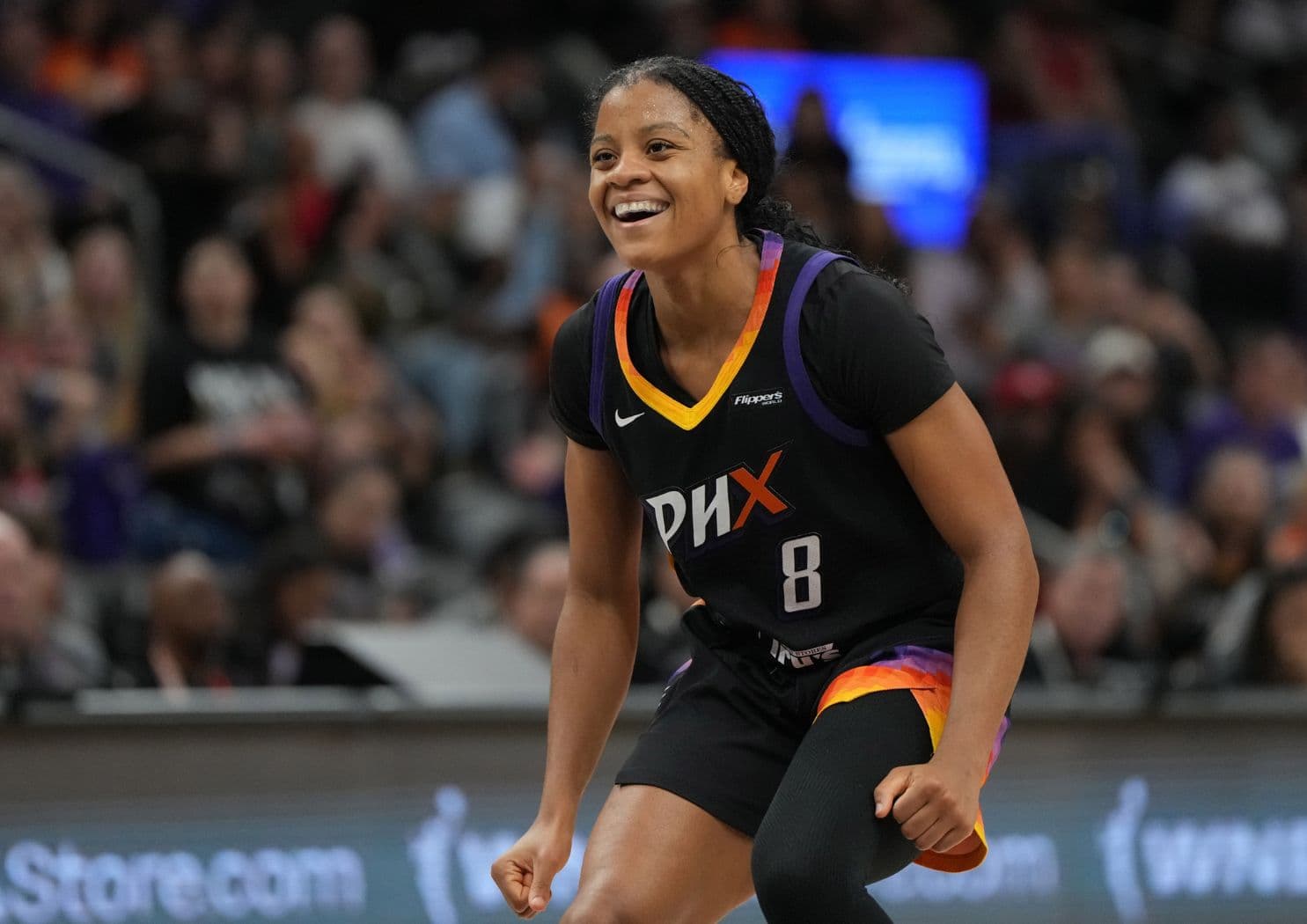 Après un mois de repos, Monique Akoa-Makani est arrivée à Bourges