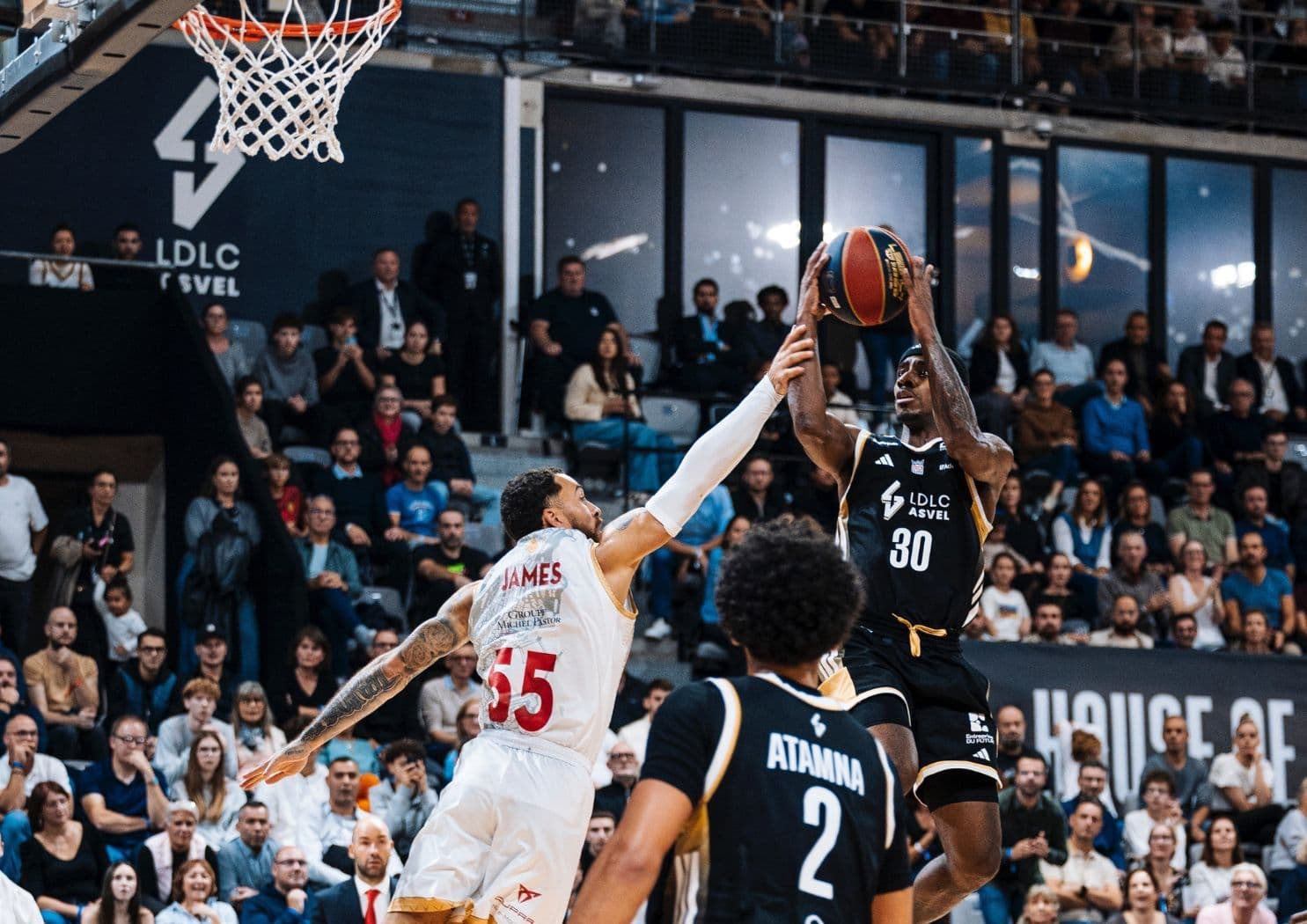 Monaco verrouille complètement l’ASVEL, qui égale sa pire performance offensive en EuroLeague