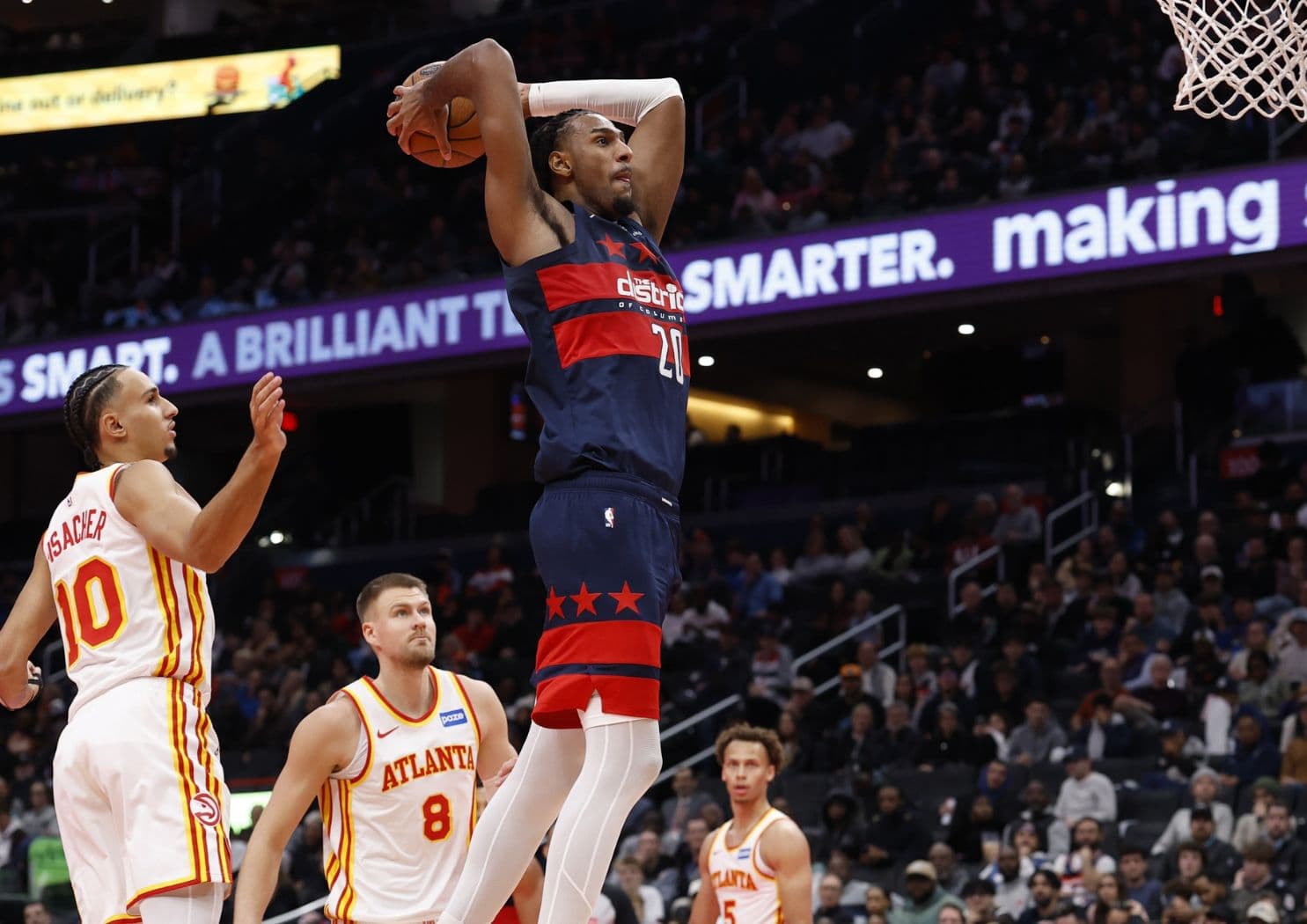 Alex Sarr réussit l’un de ses meilleurs matchs pour la première victoire des Wizards depuis… 1 mois !