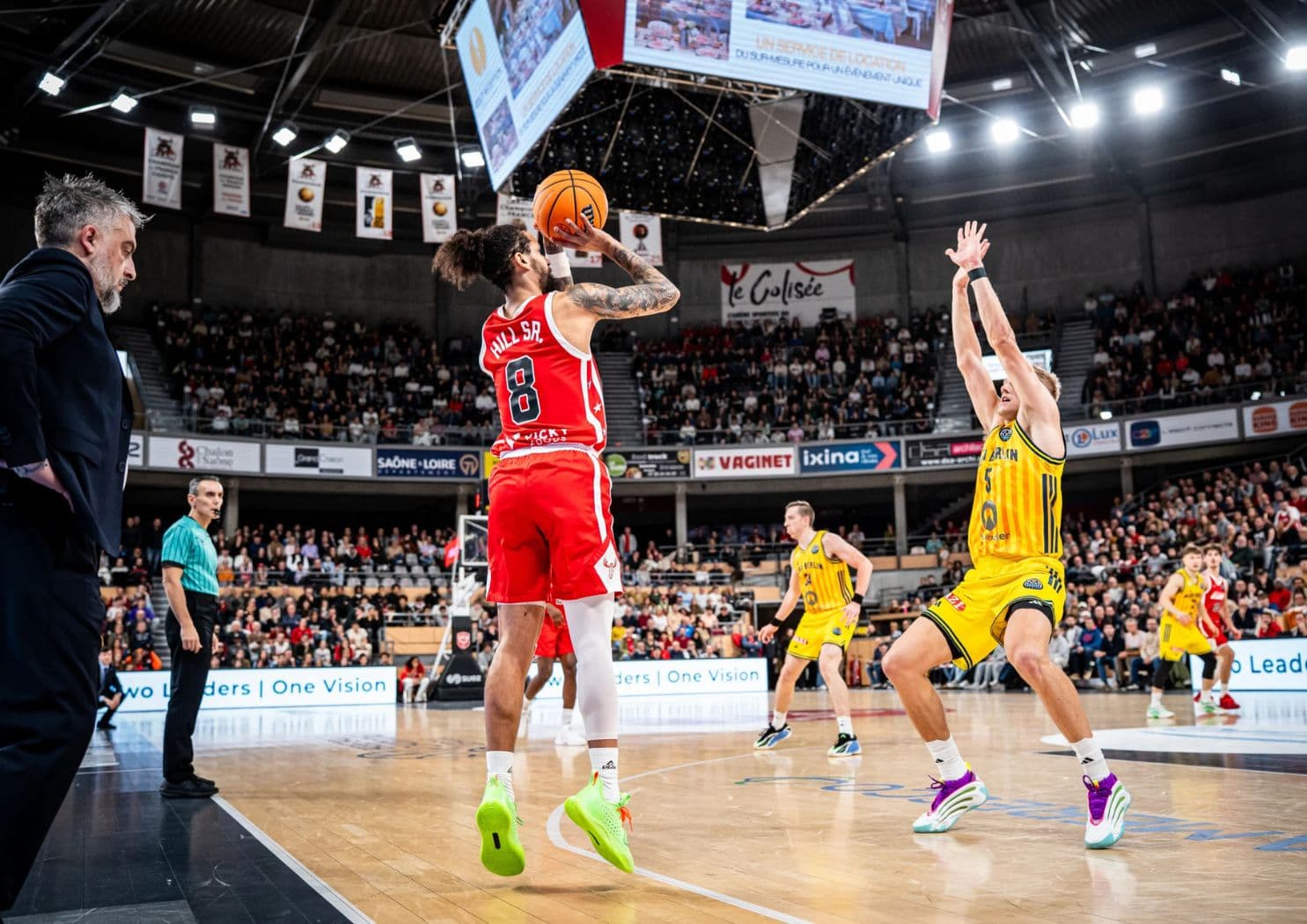 Première défaite européenne de Chalon, qui prend l’eau à 3-points dans les cinq dernières minutes