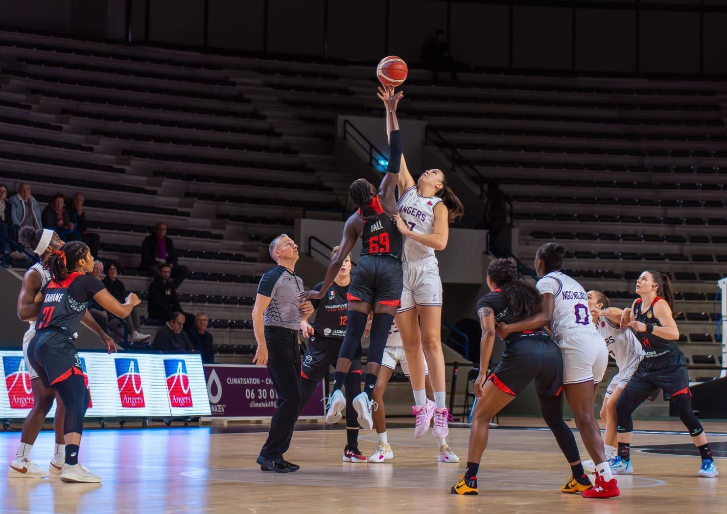 Villeneuve d’Ascq prend un énorme avantage face à Angers en EuroCup