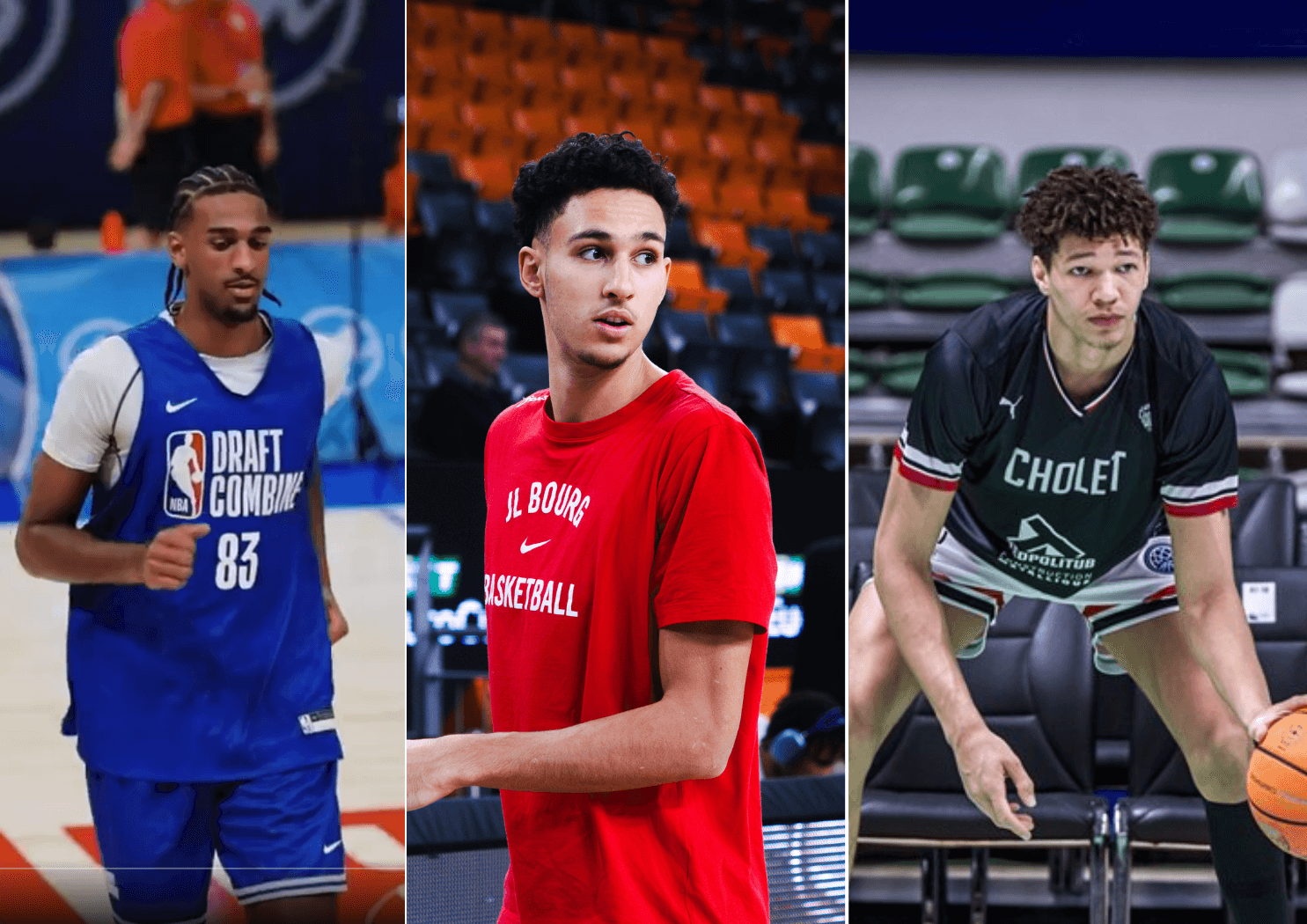 Huit Français maintiennent leur nom à la Draft NBA 2024