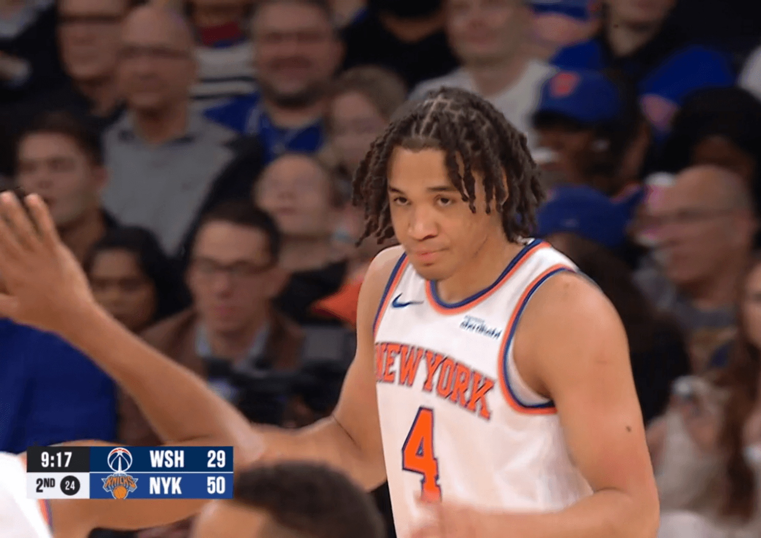 Après un mois à côtoyer l’effectif NBA des Knicks, Pacôme Dadiet assigné en G-League