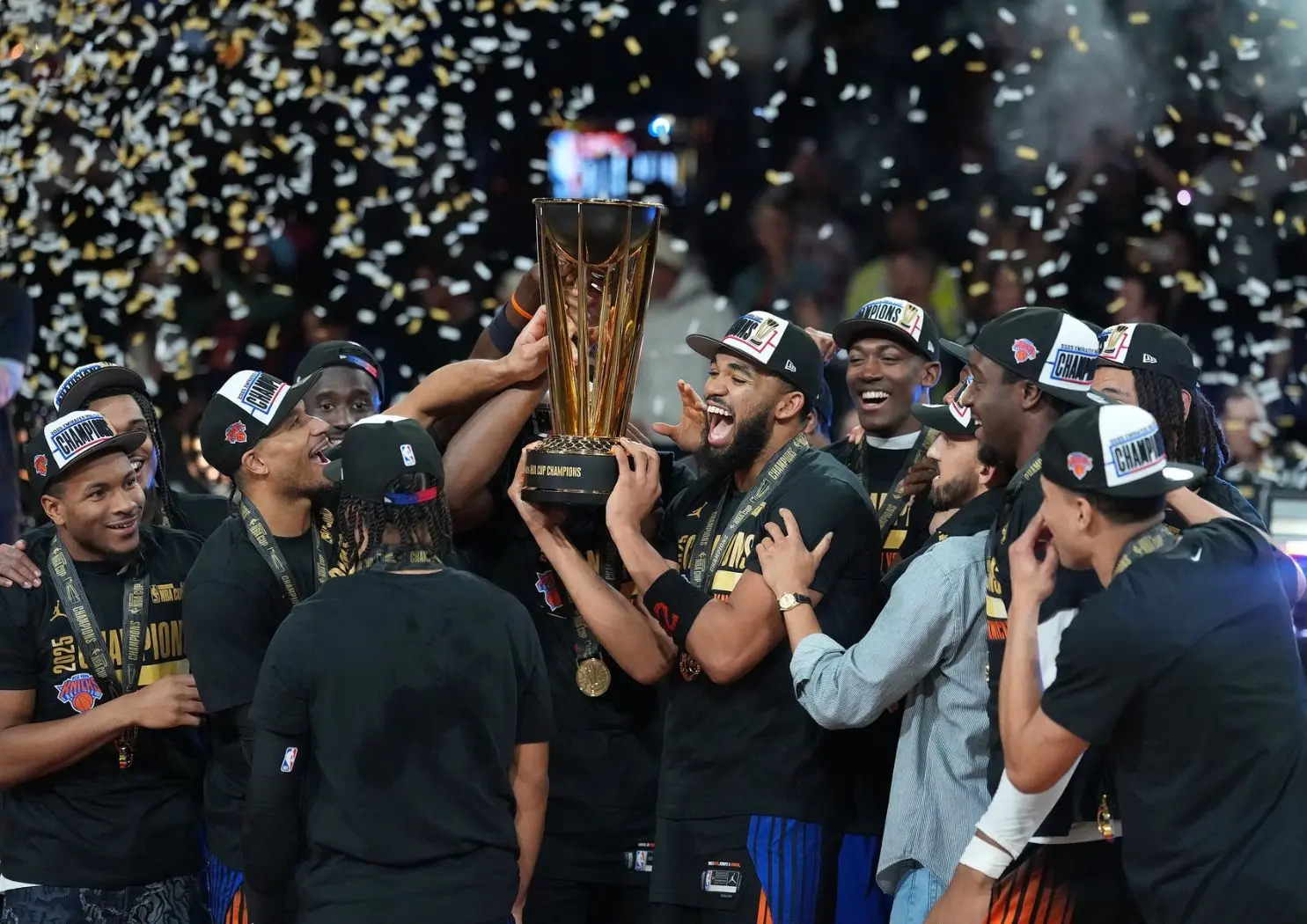 Les Knicks s’adjugent la NBA Cup, Victor Wembanyama moins impactant