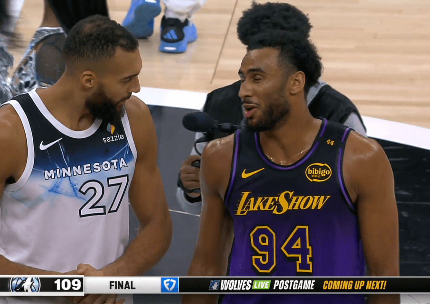 Armel Traoré intégré dans la rotation des Lakers : « Il joue extrêmement dur »