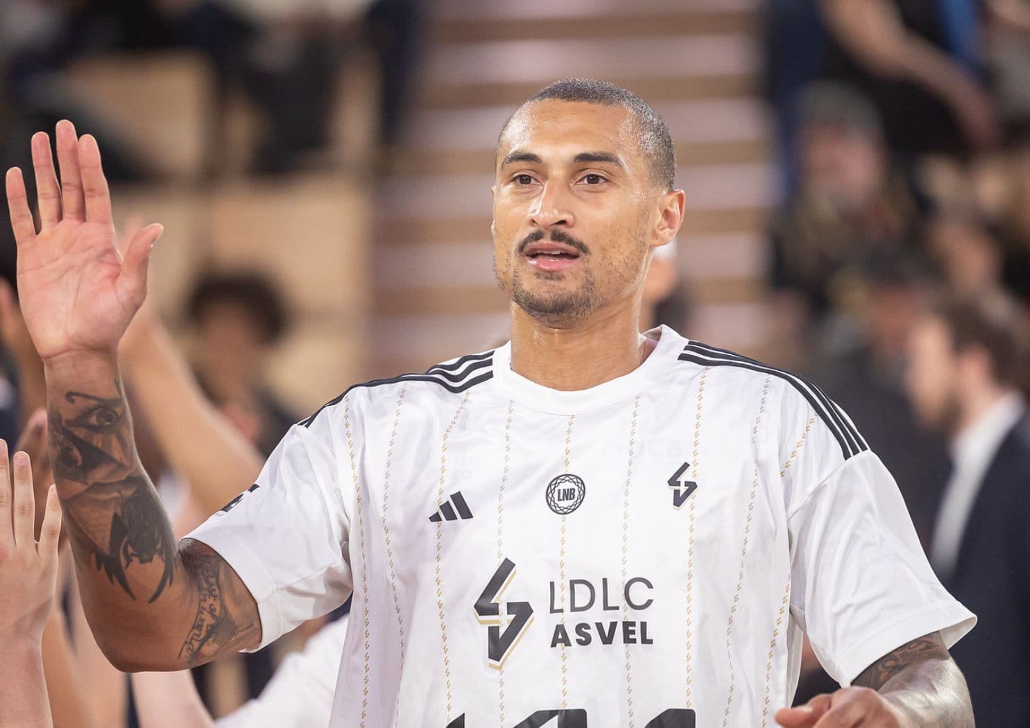 Une célébration pour les 400 matchs à l’ASVEL d’Edwin Jackson, 3e joueur le plus capé du club